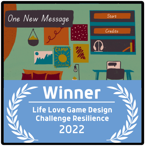 One New Message is an award winning resilience game